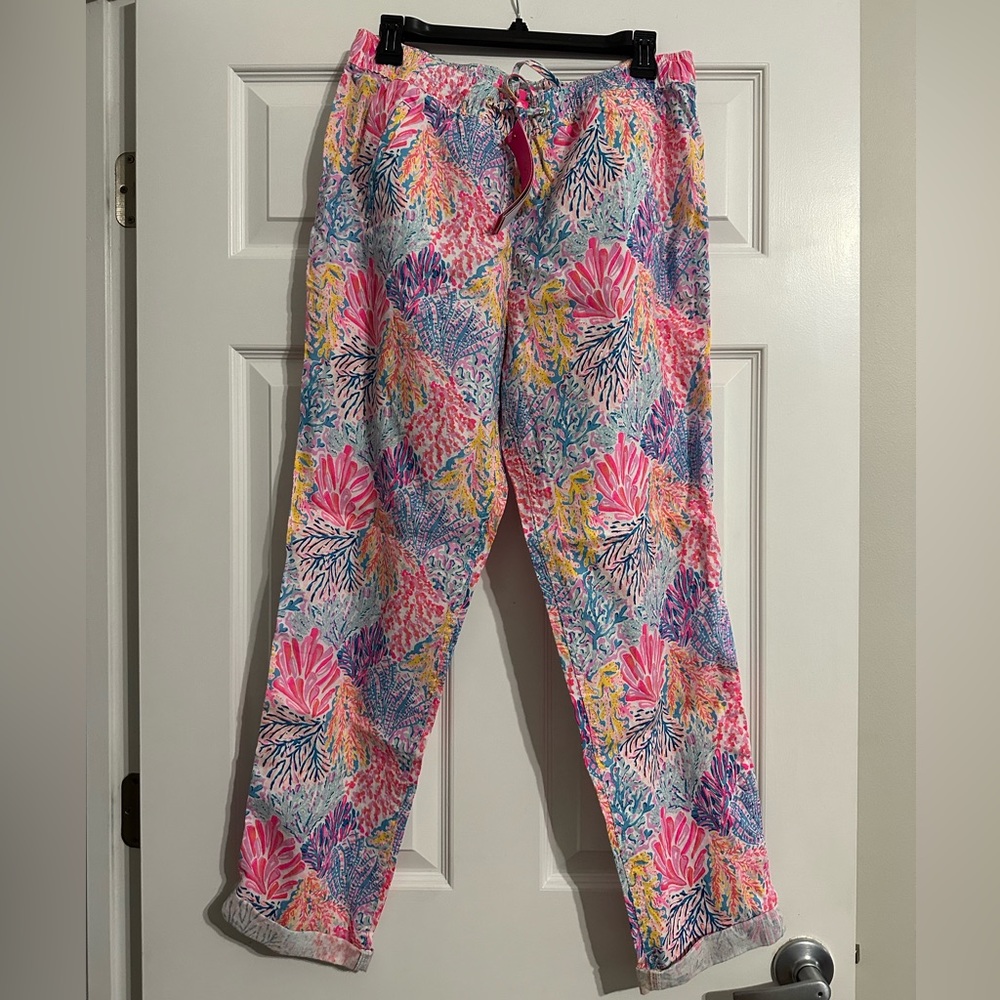 NWT. Lilly Pulitzer linen pants.